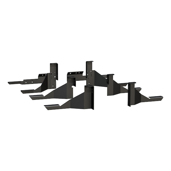 09-13 RAM QUAD CAB 1500 (6.5 FT. BOX) REGAL 7 OVAL STEP BRACKETS W2W